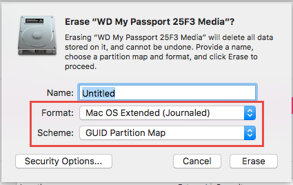 How To Format A Wd My Passport For Mac